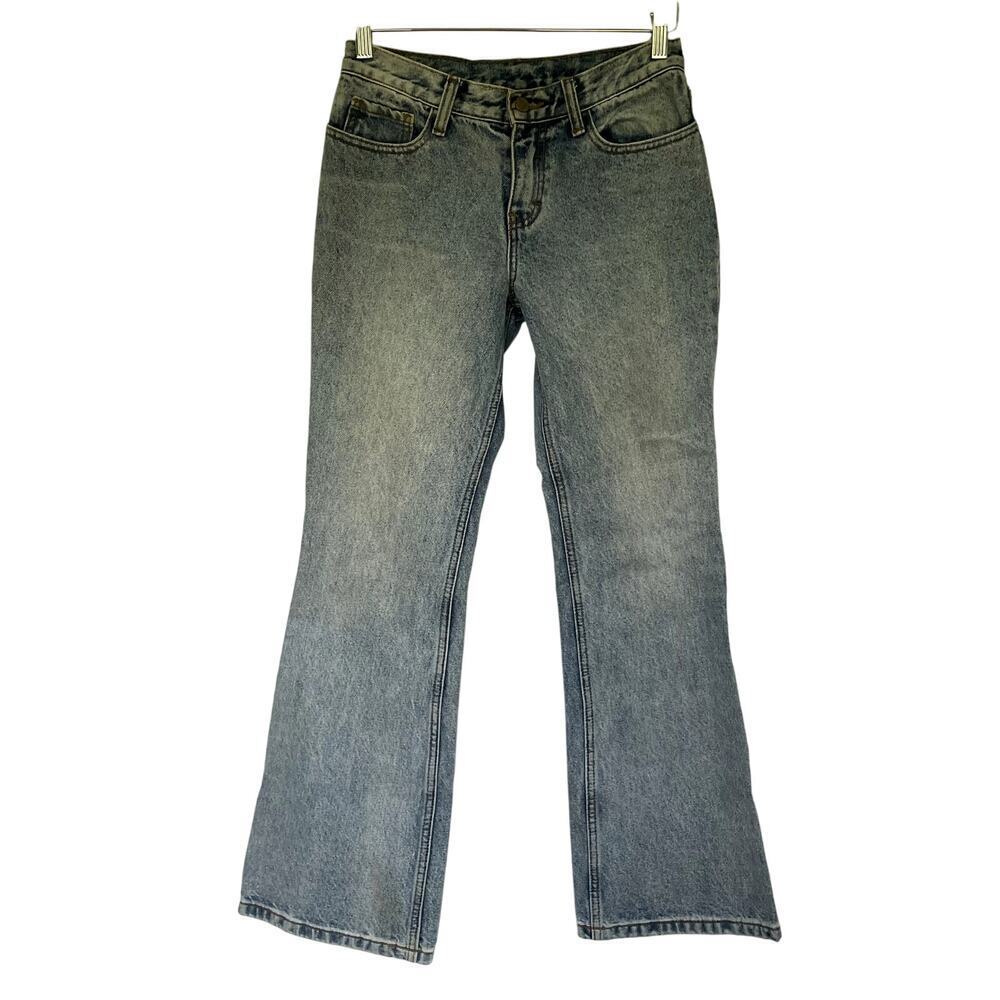 Brandy Melville John‎ Galt medium wash bootcut blue jeans cotton women's small